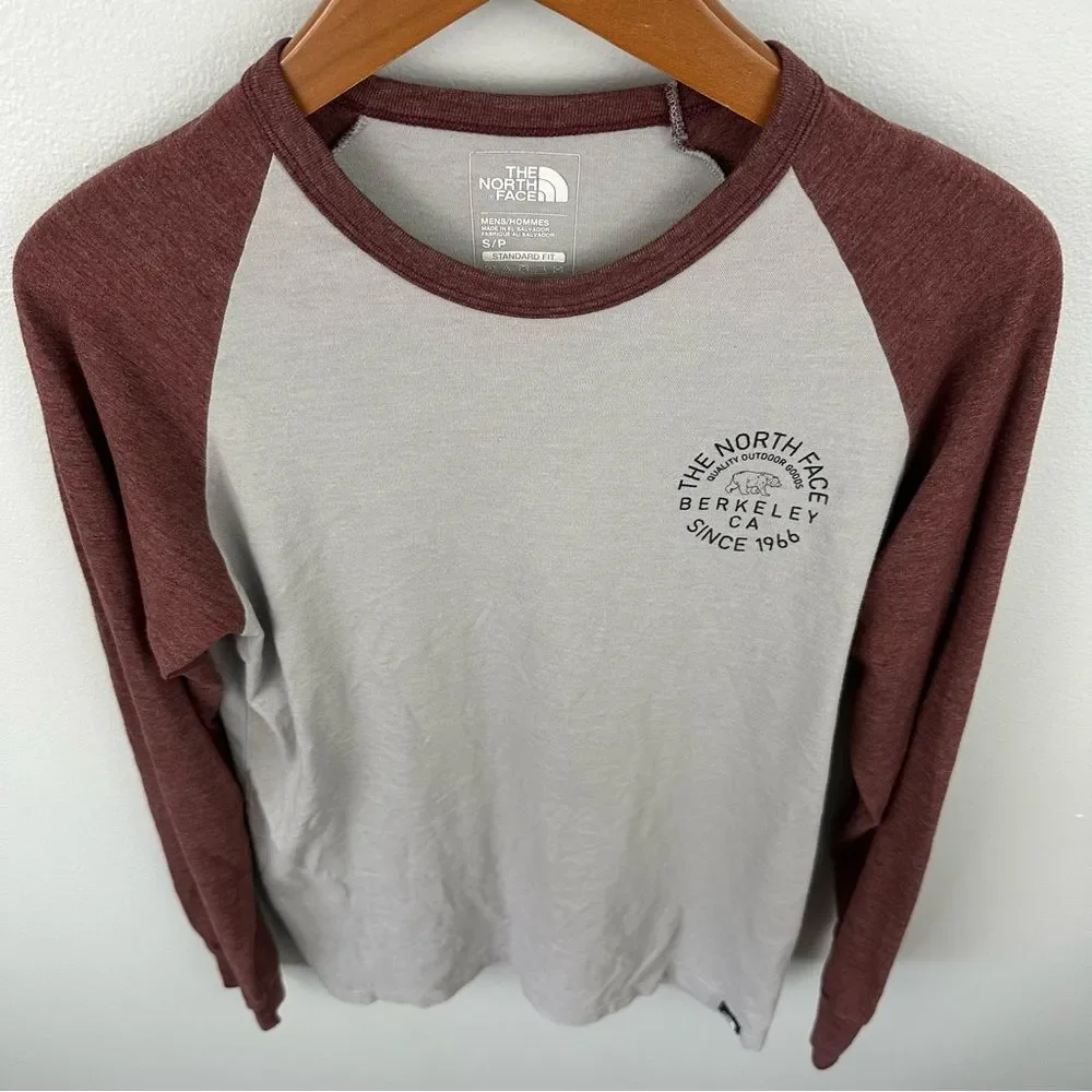 The North Face Men’s Berkeley California Raglan Long Sleeve Tee Size Small